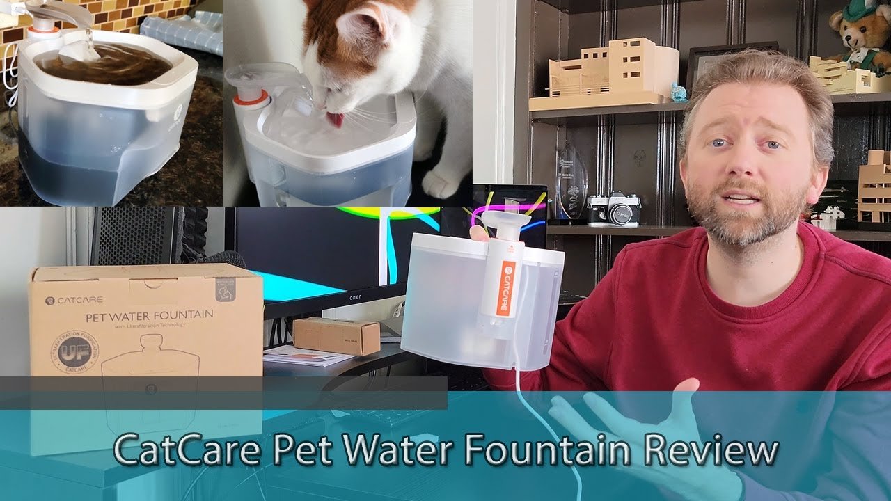 BEST PET FOUNTAIN ON THE MARKET? - CatCare Pet Water Fountain Review - DogCare Online Store