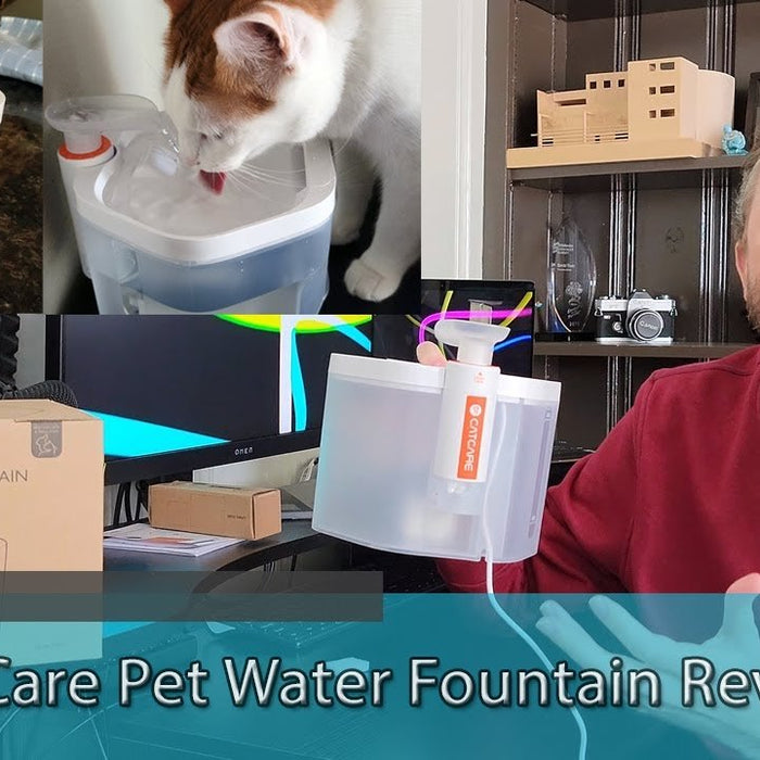 BEST PET FOUNTAIN ON THE MARKET? - CatCare Pet Water Fountain Review - DogCare Online Store