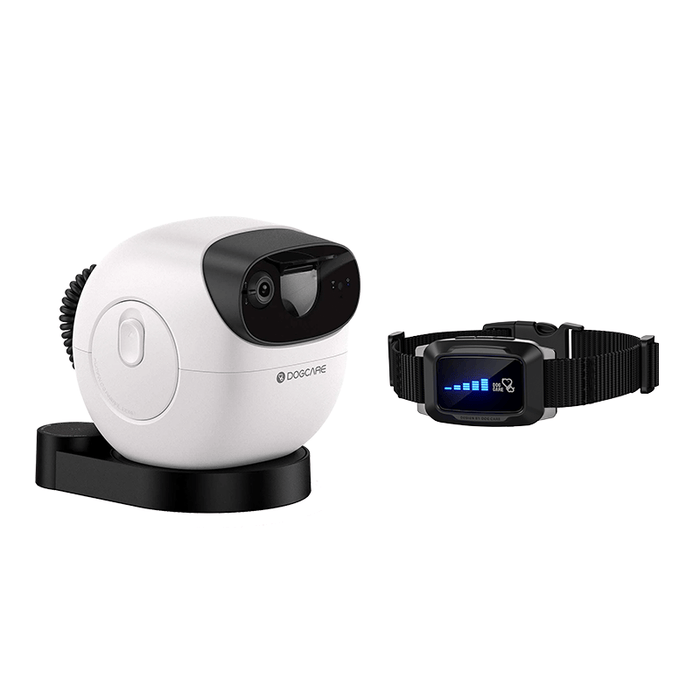 DOGCARE 360 Rotating Smart Dog Camera Treat Dispenser with Home Emergency Alerts Dog Tracking Treat Toss Dogcare Official DOGCARE Official