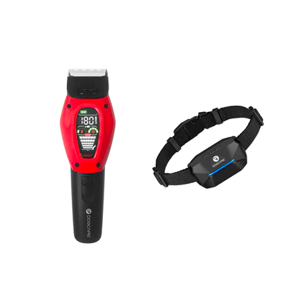 DOGCARE DLX Smart Pet Clipper Kit with Heatproof Blades LED Display 3 Speeds Auxiliary Light Rechargeable Heavy Duty Pet Hair Trimmer Shaver Dogcare Official DOGCARE Official