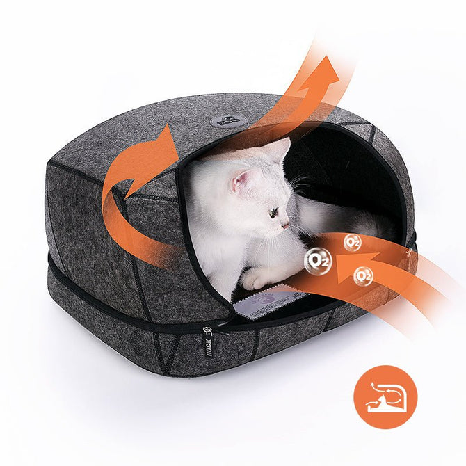 CatCare Cat Heated Cave Bed - DogCare Online Store